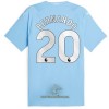 Officiële Voetbalshirt Manchester City Bernardo 20 Thuis 2023-24 - Heren